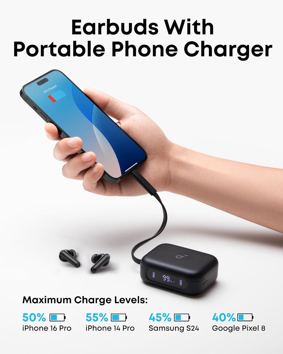 イヤホン Anker Soundcore P41i Bluetooth 5.3 Soundcore by Anker P41i Noise-Canceling Wireless Earbuds with