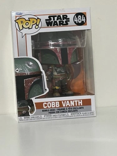 Funko Pop Star Wars Cobb Vanth #484 The Mandalorian Bobble Head In Hand