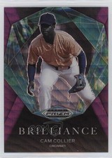 2022 Panini Prizm Draft Picks Brilliance Purple Wave Cam Collier #BR-CC 0l1