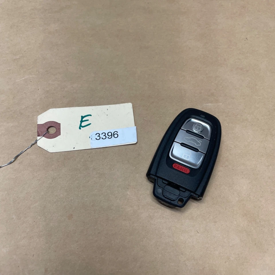 2014-2017 AUDI SQ5 SMART TRANSMISOR DE ENTRADA SIN LLAVE 4 BOTONES MANDO A DISTANCIA OEM Foto 2 de 4