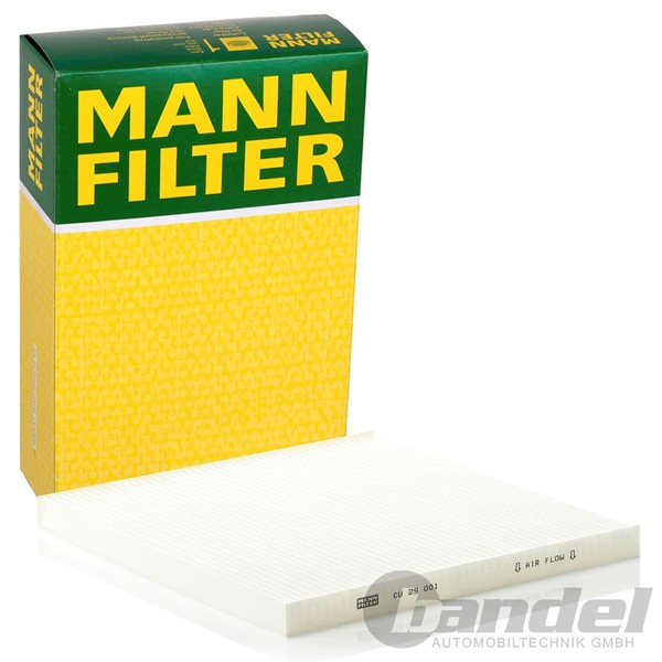 Mann Innenraumfilter Pollenfilter Passend FüR Nissan Murano Teana-image