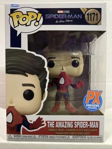 Funko Pop! Vinyl: Spider-Man No Way Home Amazing Spider-Man #1171 PX Exclusive