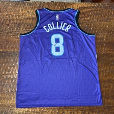 Isaiah Collier Signed Utah Jazz Jersey JSA Coa Autographed