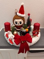 Adventsgesteck Weihnachtsgesteck Adventskranz L.A.F.U.F.U Weihnachten Advent