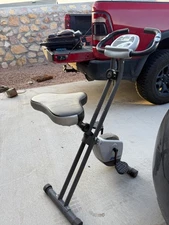 folding exercise bike