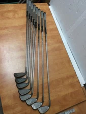 Ping Karsten Zing  Irons 3-9+W White Dot 8 Clubs Total KT-M Stiff Shafts