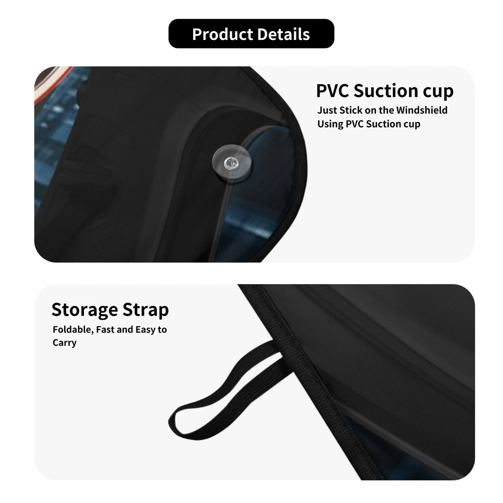 Spider-Man & Venom Driving Car Windshield Sun Shade Superhero Auto Cover