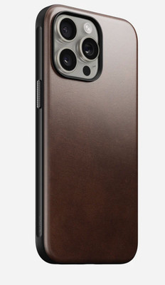 Nomad iPhone 15 Pro Max Modern Leather Case