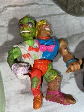 TOXIC CRUSADERS HEADBANGER HEAD BANGER ACTION FIGURE PLAYMATES TROMA 1991