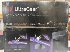LG UltraGear 27GX704A-B 27 Inch Glossy OLED QHD 240Hz Gaming Monitor