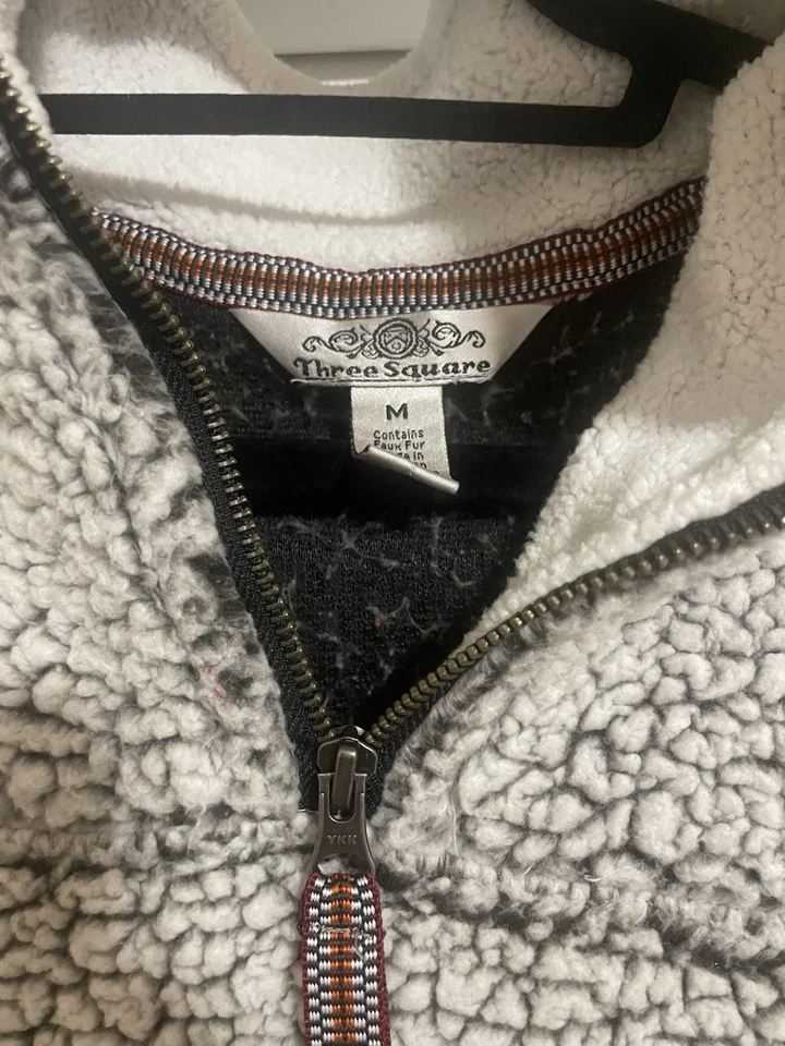 FSU SEMINOLES Unisex Sherpa Quarter-Zip Jacket Florida state University Logo - Image 2 of 4