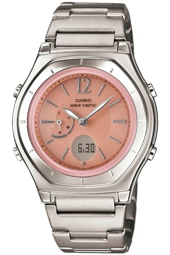Unused CASIO WAVE CEPTOR LWA-M160D-4A1JF Pink Radio Solar Women's