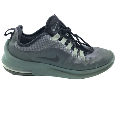 Mens 7.5 Nike Air Max AXIS Running Shoes Green Grey AA2146-301 Low Top Lace Up