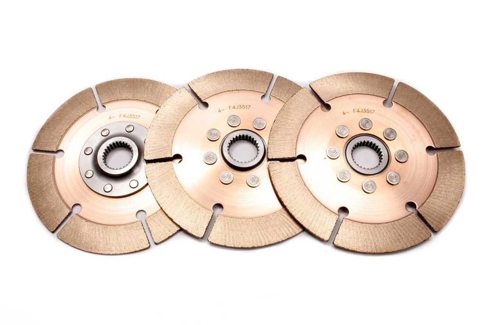 Tilton 64185-4-VTV-36, Set of 3 Brown Metallic Clutch Pack 3 Disc 7.25 1-5/32 X  - Изображение 3 из 4