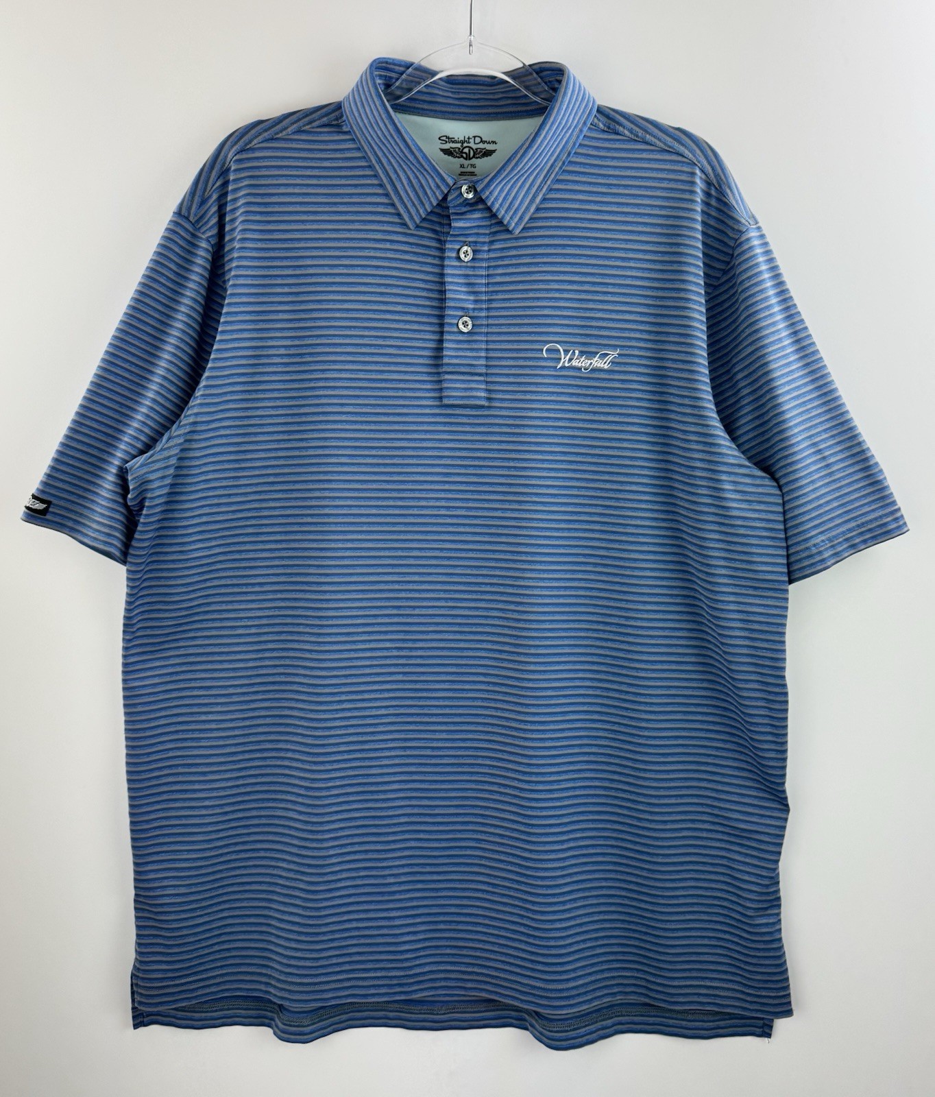 Straight Down Performance Polo Waterfall Golf Clu… - image 2