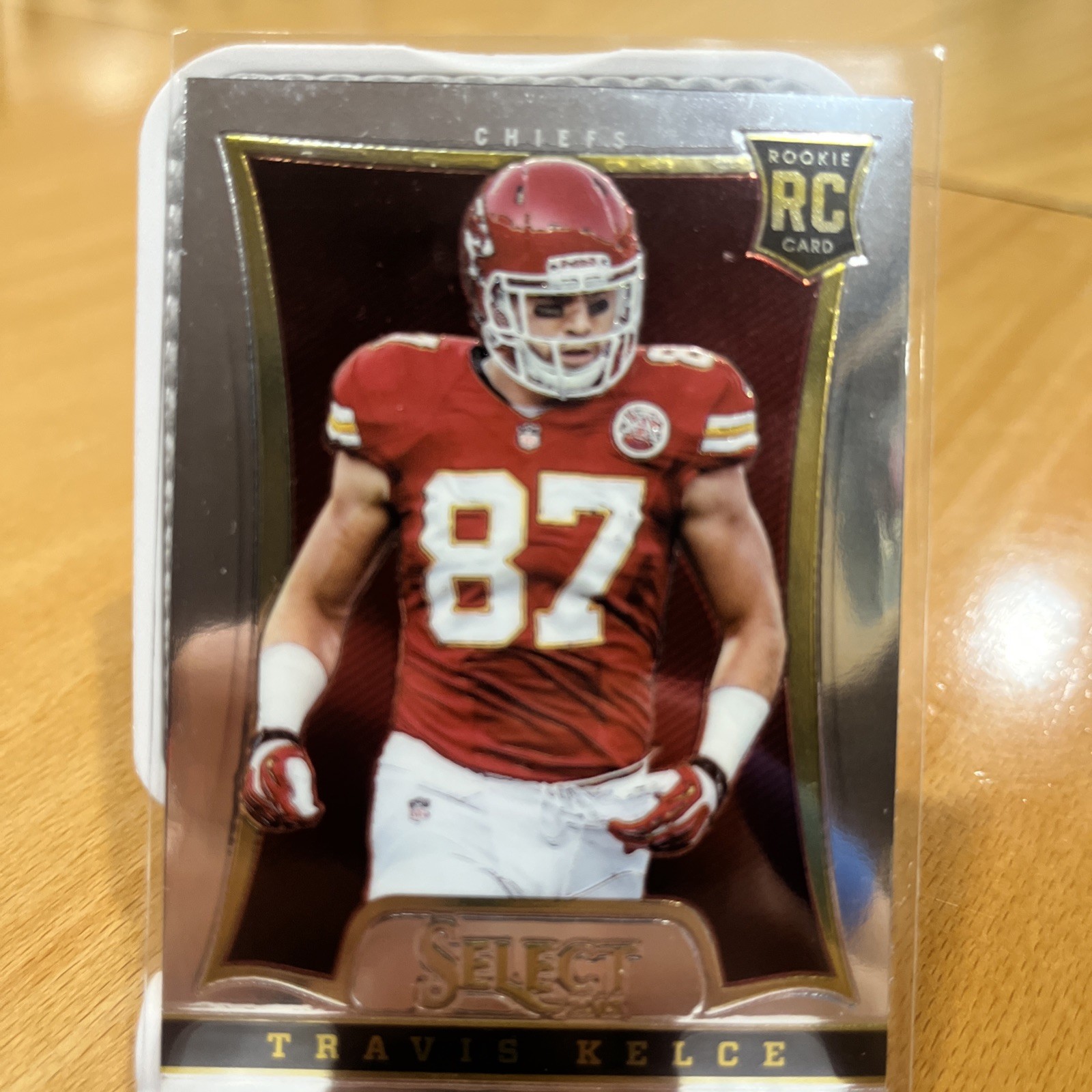 TRAVIS KELCE 2013 PANINI SELECT #242 ROOKIE RC CHIEFS