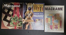 3 Vintage Macrame Books 1967-1971