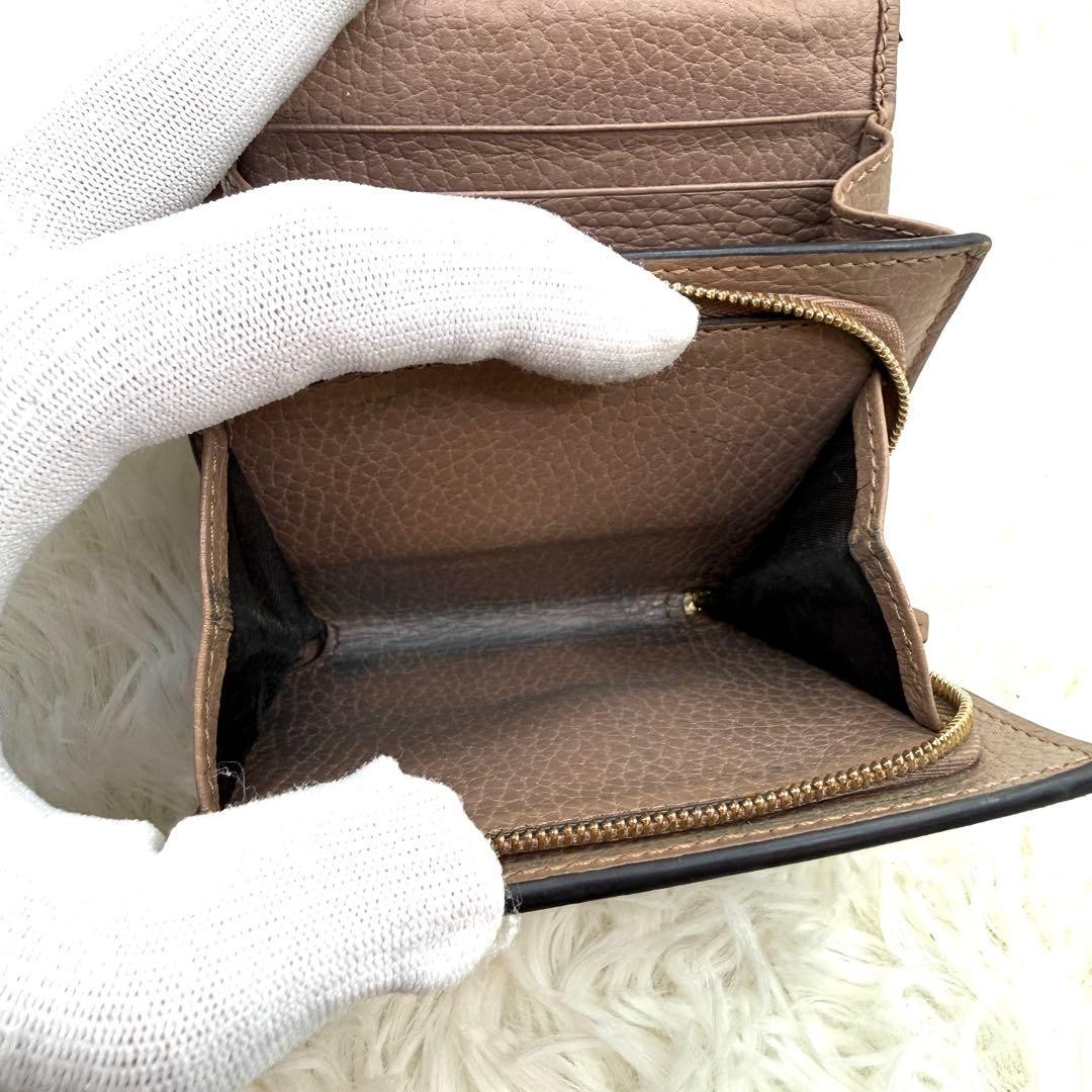 Gucci Bifold Wallet GG Marmont PVC Pink Authentic G0106855 thumbnail 10