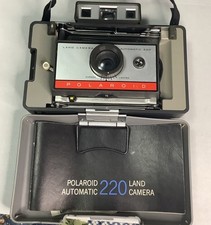 1960's Polaroid 220 Automatic Land Camera, w/Manuals - Untested