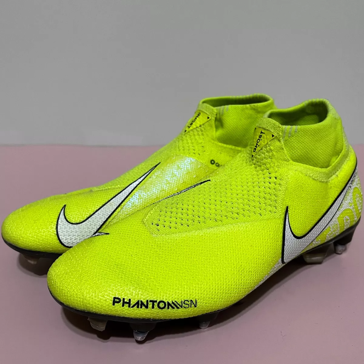 NIKE Phantom VIsion Elite DF SG-PRO AO3264-717 Soccer Cleats Football Size US 9