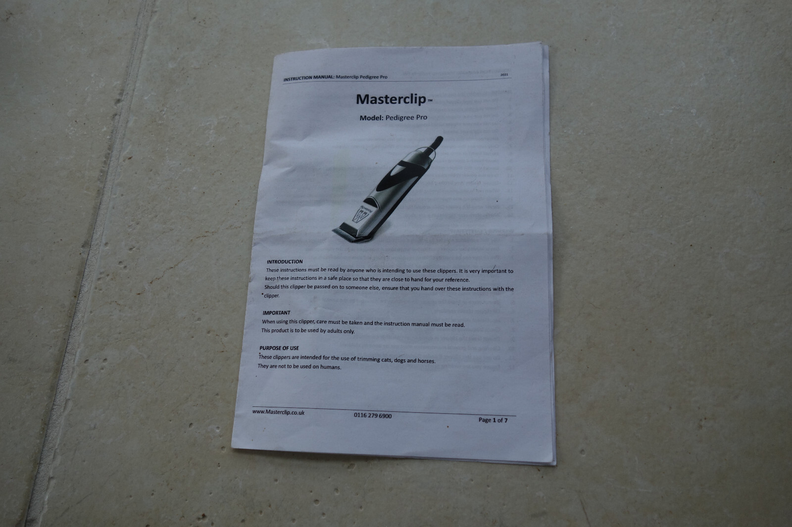 Masterclip Pedigree Pro Dog Clippers used sparingly eBay