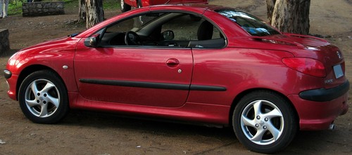 Peugeot 206 CC 1.6 AC aire acondicionado calefacción climatizador panel con cables cables cables - Imagen 8 de 8
