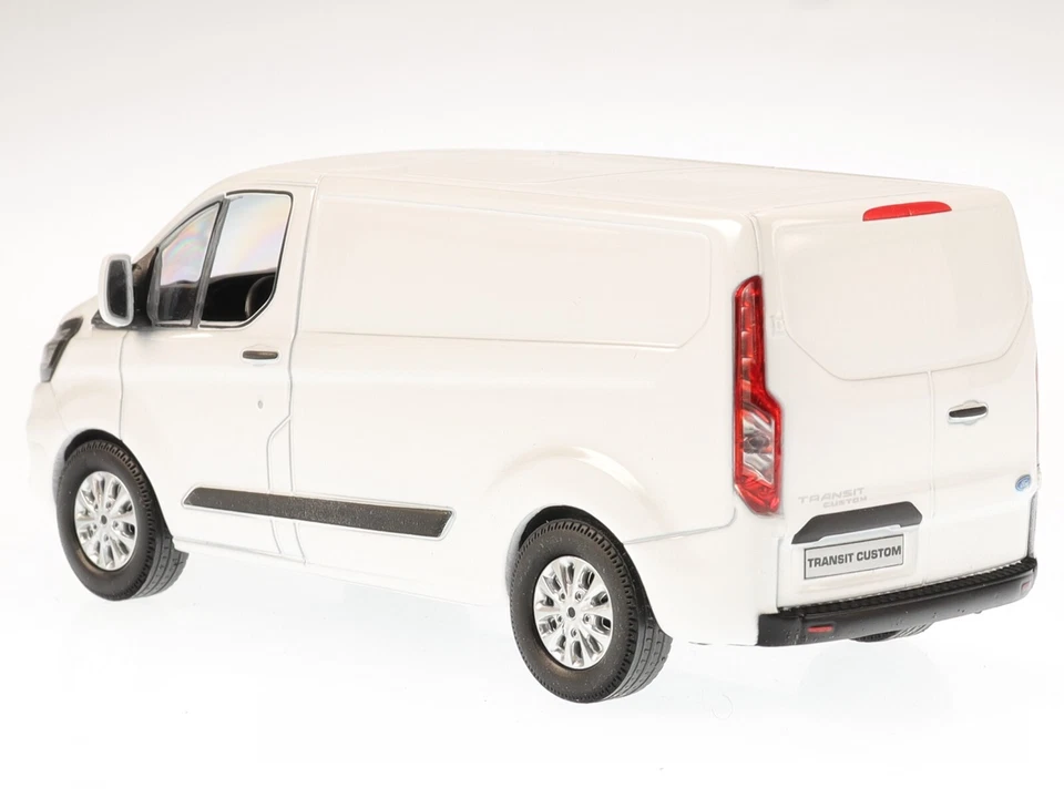 Ford Transit Custom V362 MCA 2018 weiss Modellauto Greenlight 1:43 - Bild 3 von 4