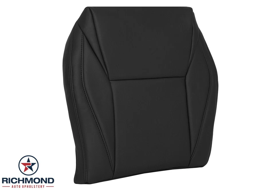 Cubierta de asiento de cuero inferior del lado del conductor negra para Saab 9-3 Viggen 1999-2002 Foto 2 de 4