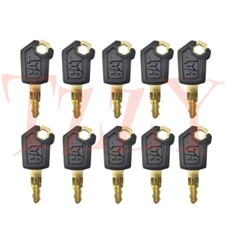 For Caterpillar 5p8500 (Set of 10) Excavator Keys Grader Dozer Roller Skidsteer 