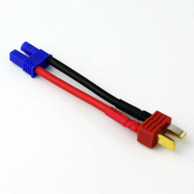 EC2 Buchse auf T Plug Stecker Adapter Goldstecker Male Female Connector Gold