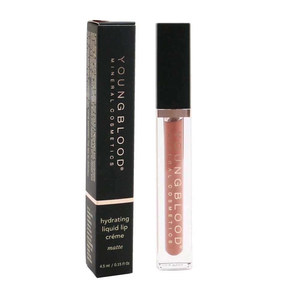 Crema labial líquida hidratante Youngblood - # enamorada (mate) 4,5 ml/0,15 oz Foto 4 de 4