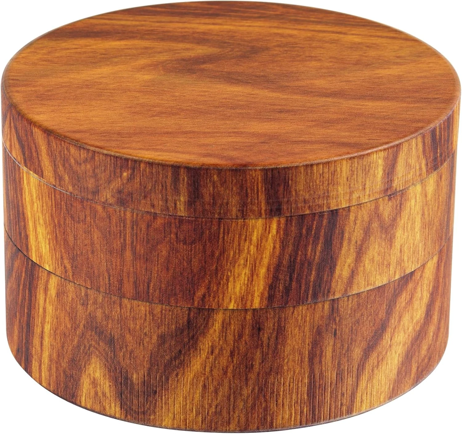 Grinder, Large 3" Spice Grinder (Wood Grain Brown)