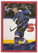 13/14 SCORE RED BORDER PARALLEL Hockey (#401-450) U-Pick From List