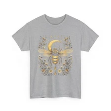 Bee T-Shirt | Save the Bees Shirt | Honeybee Tee | Bee Floral Boho Moon Stars