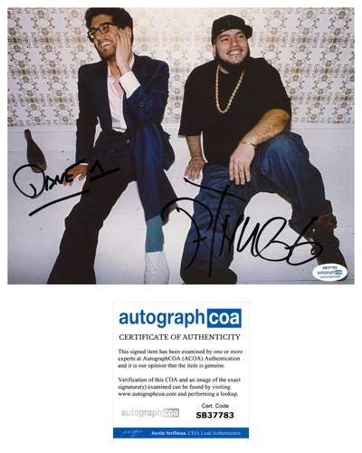 Chromeo signed photo 8x10 exact proof ACOA autographed Head Over Hells - Bild 1 von 5