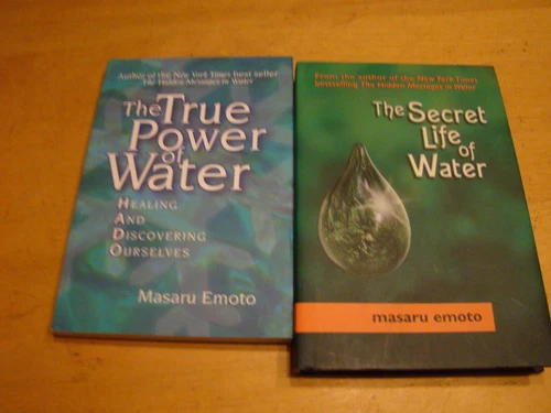 LOT OF 2 TRUE POWER & SECRET LIFE OF WATER MASARU EMOTO 2005