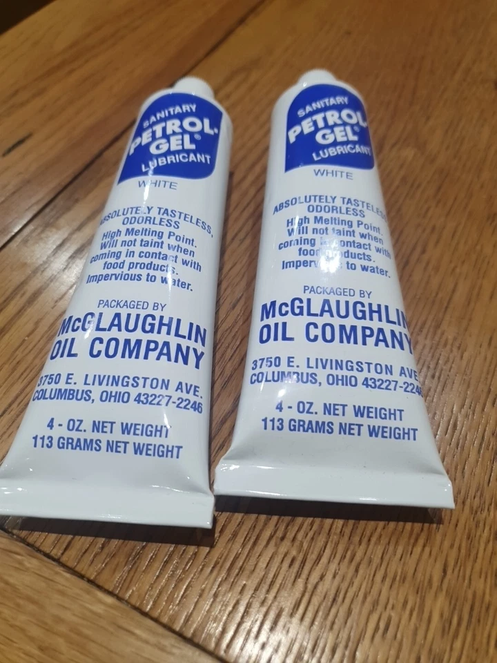 MCGLAUGHLIN Petro Gel, 2 x 4oz tubes For Ice Cream machine , Slush machine free p&p