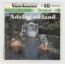 Disneyland Adventureland 1980's GAF View-Master Packet K-4