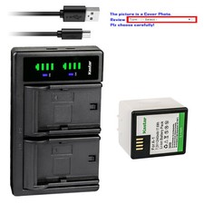 Kastar Battery LTD2 USB Charger for Arlo A-1 Security Light VMA4400 Netgear