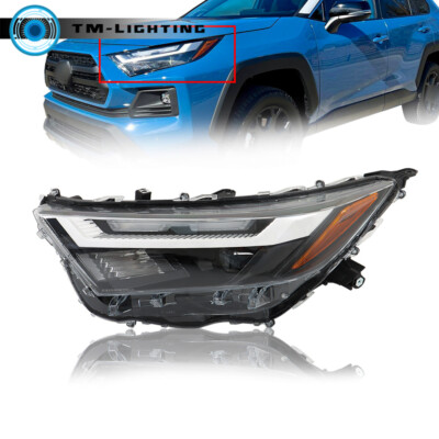 Left Driver Side LED Headlight Headlamp Assembly For 2022 2023 Toyota RAV4 XLE