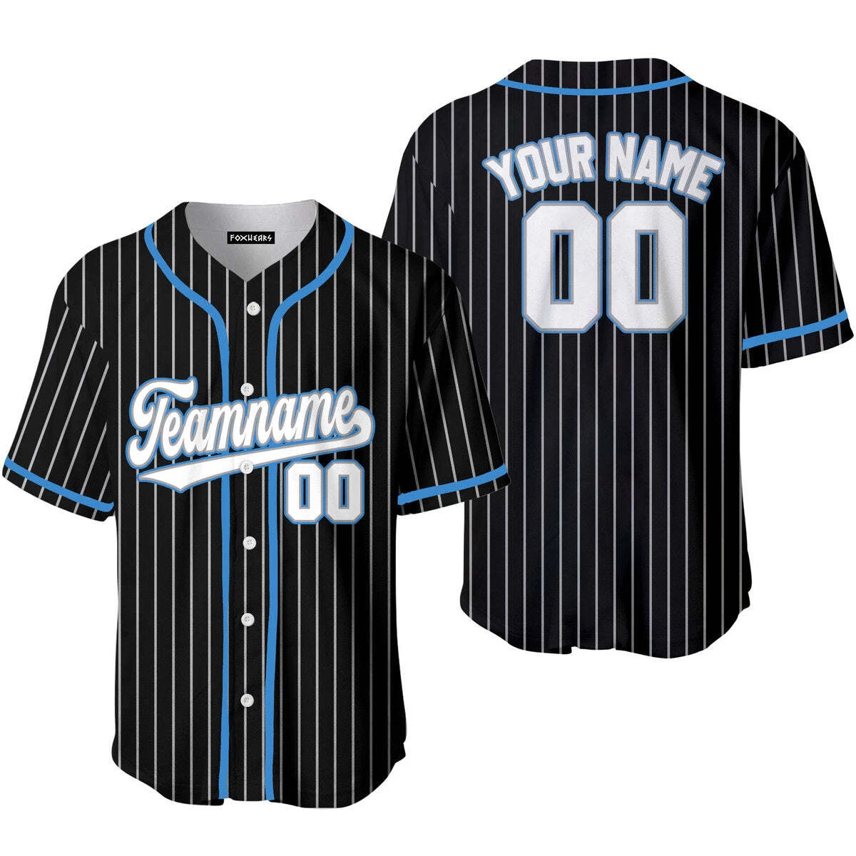 Carolina blue 2025 baseball jersey