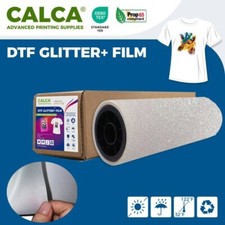 13in x 32.8ft DTF Transfer Film DTF Glitter Film Roll Cold Peel Coated Film