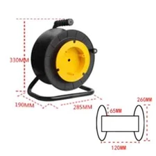 S-260A Manual Cable Winding Reel Optical Mobile Fiber Power Signal Line Winder