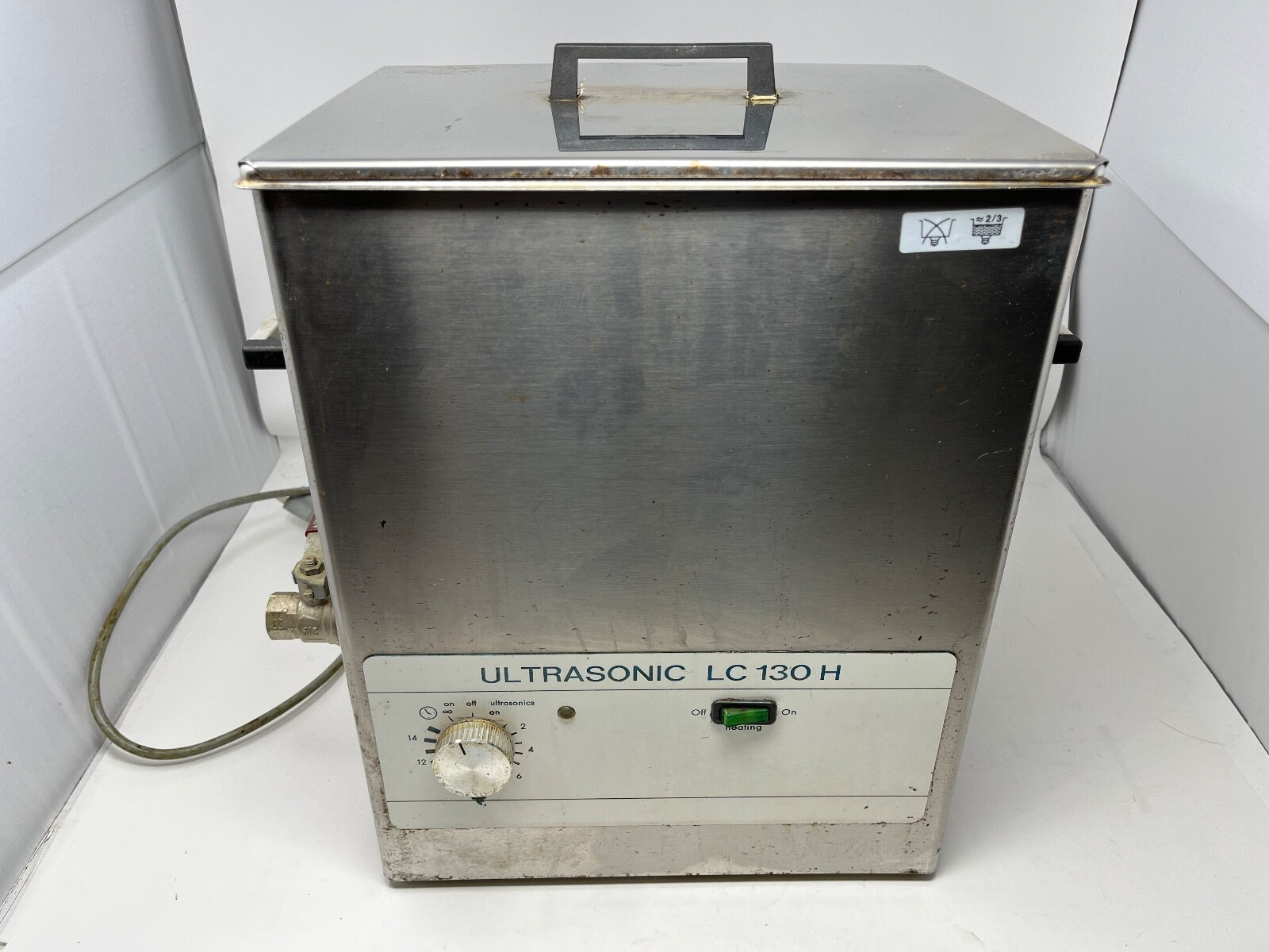 Ultrasonic Cleaner Ultrasonic Clock Cleaner, LC130H, 3.3 gal capacity