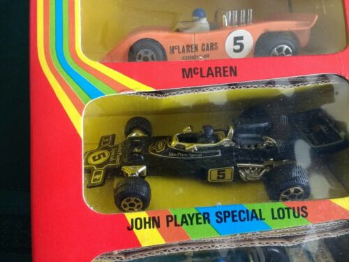 1976 VINTAGE CHAMP OF THE ROAD DIECAST RACE CARS VERY RARE (McLaren, Lotus +1) - Picture 2 of 4