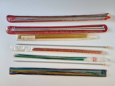 Stricknadeln Set sortiert gebraucht