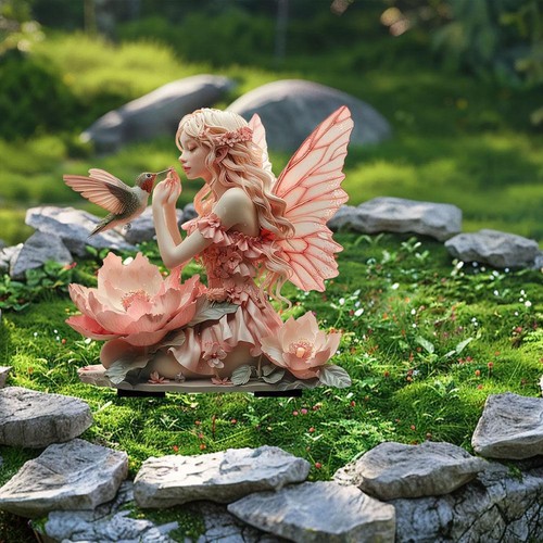 Bohemian Fairy Flower Pot Decoration Fairy Planter Flower Garden~ Fairy F1D4 - Picture 10 of 15