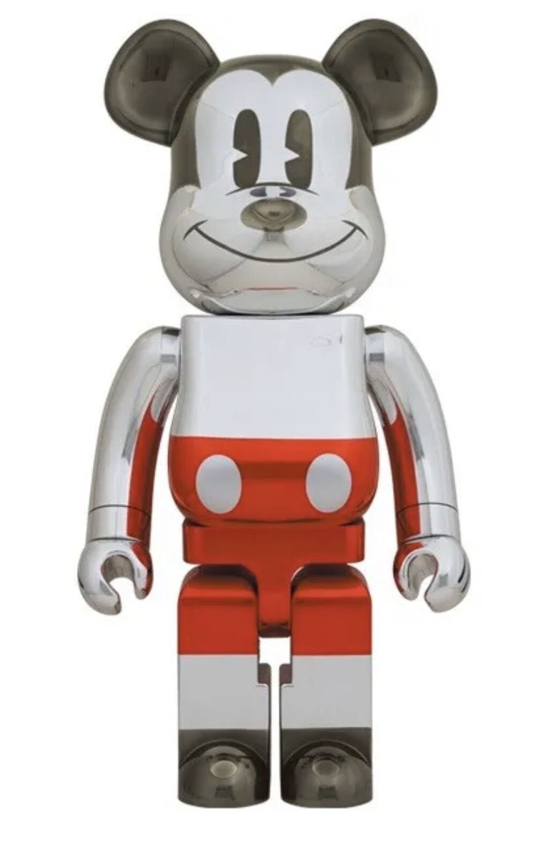 MEDICOM TOY - BE@RBRICK FUTURE MICKEY  1000％ Future Mickey Mouse Sorayama 1000% Be@rbrick DCon 2020 New Medicom