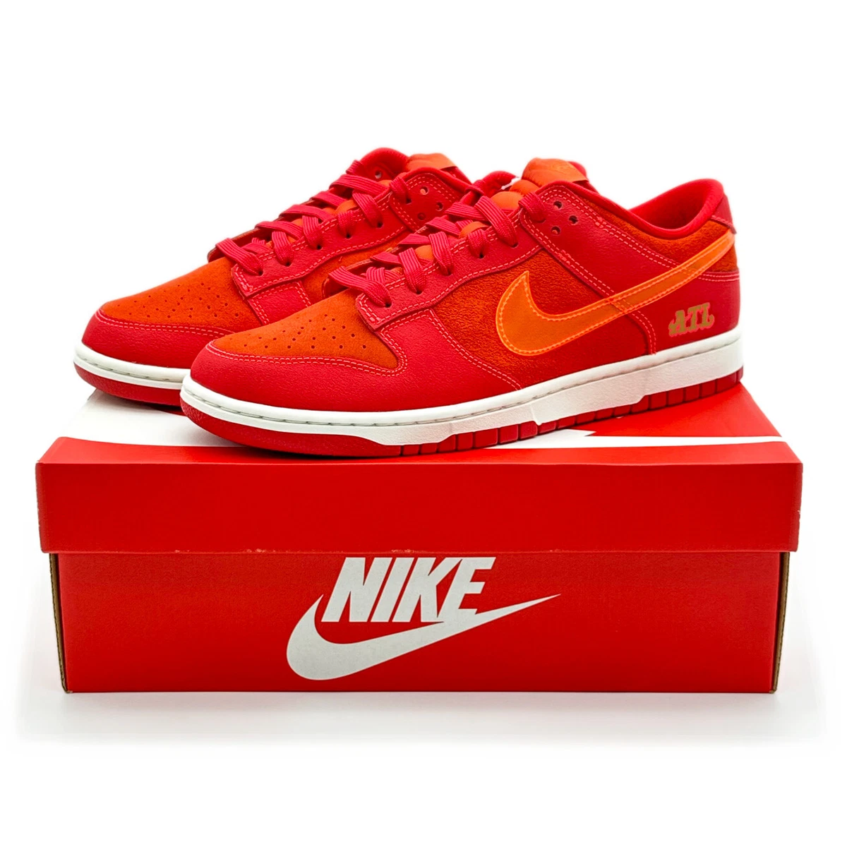 Nike red best sale orange