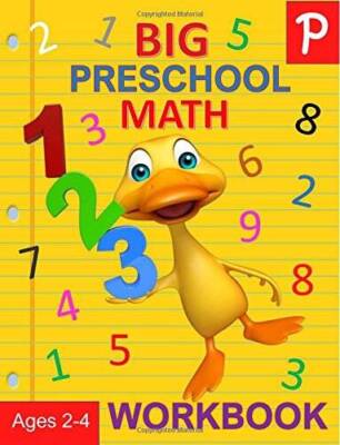 Big Preschool Math Workbook Ages 2-4: Preschool Numbers Workbook and Math - GOOD